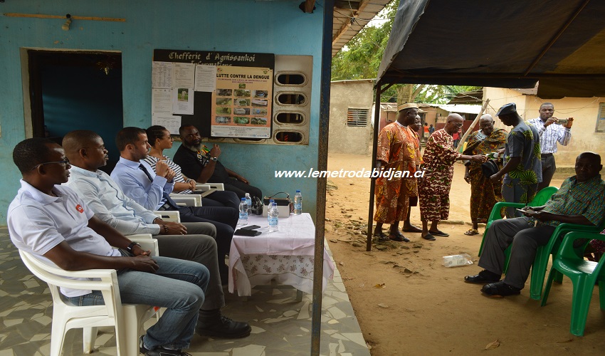 Abobo Avocatier : SICMA à la rencontre des populations à proximité du chantier du Métro