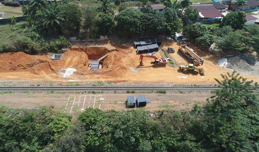 REALISATION DU PROJET DU METRO D'ABIDJAN : SICMA ENTAME LES TRAVAUX DE CONSTRUCTION DE DALOT AU PLATEAU